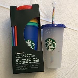 Starbucks color changing cups